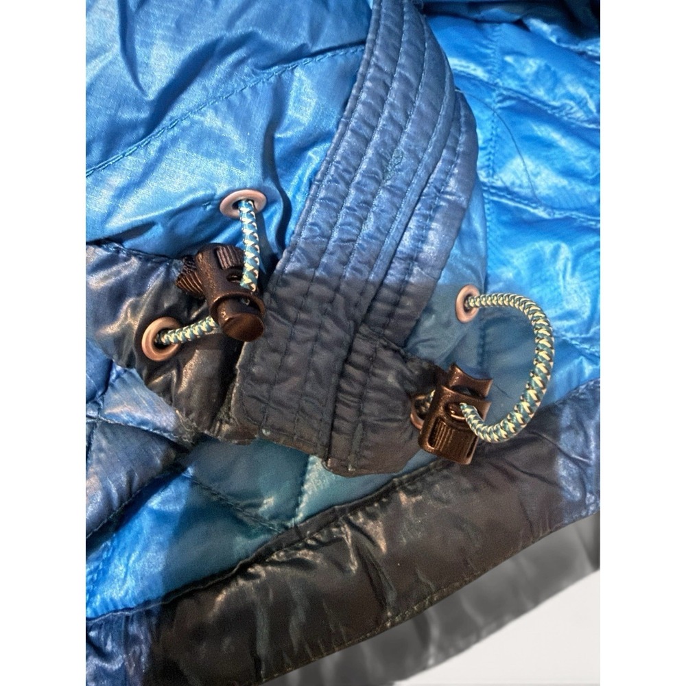 The North Face ThermoBall Blue Quilted Puffer Jacket Full Zip A7ZL Womens L - Picture 4 of 9